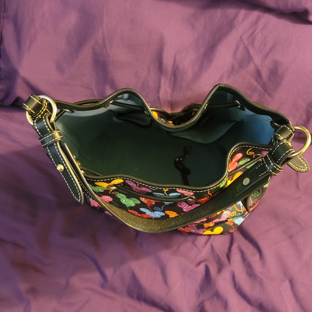 Dooney & Bourke Multicolor Mickey Mouse Bucket Bag - Picture 3 of 4